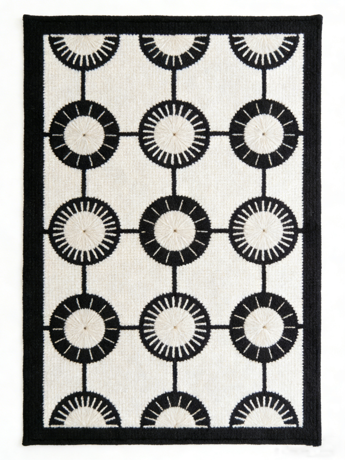 Round Patterned Carpet