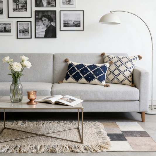 Lumbar support cushion cover