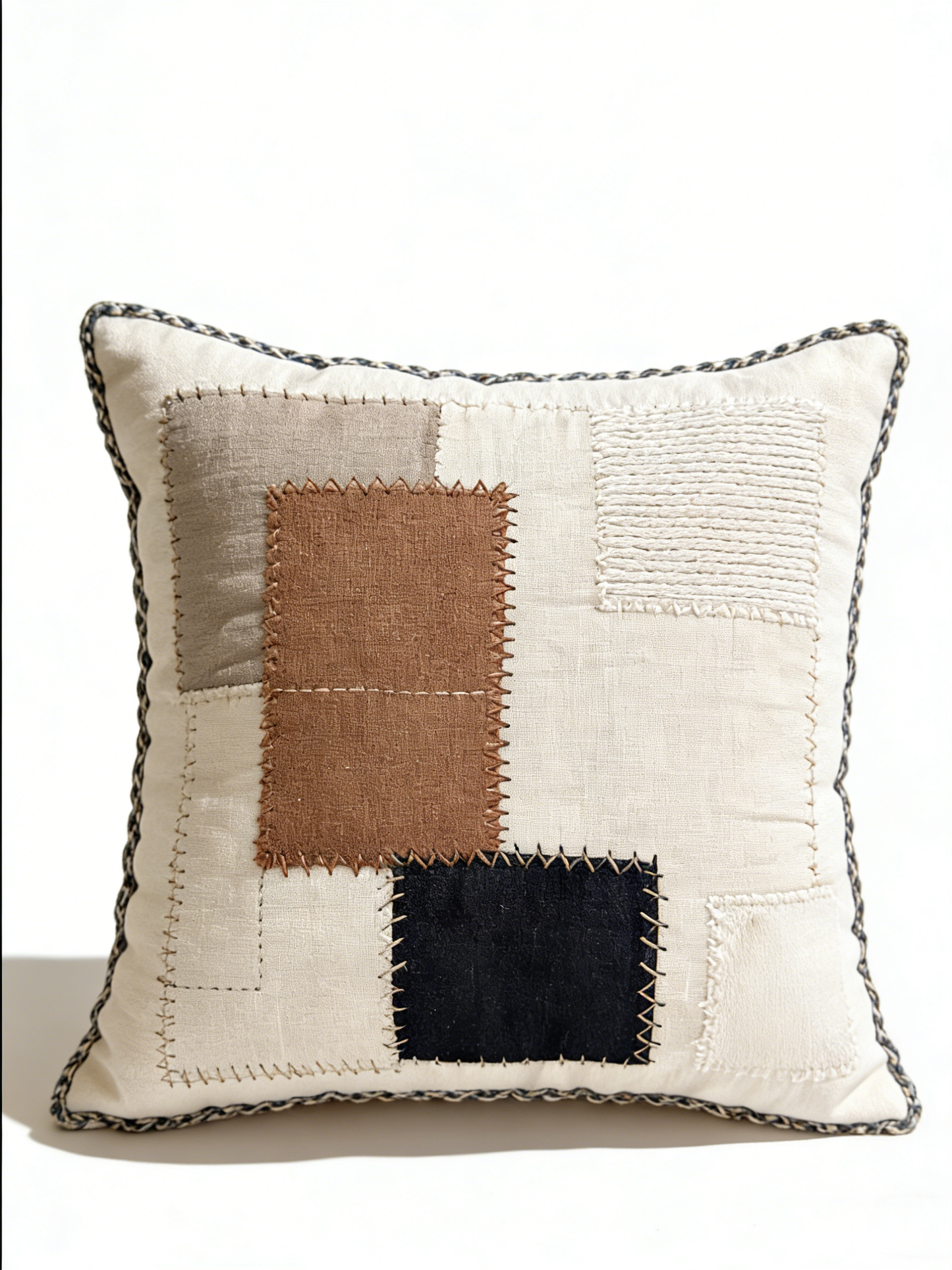 Patchwork cushion cover
